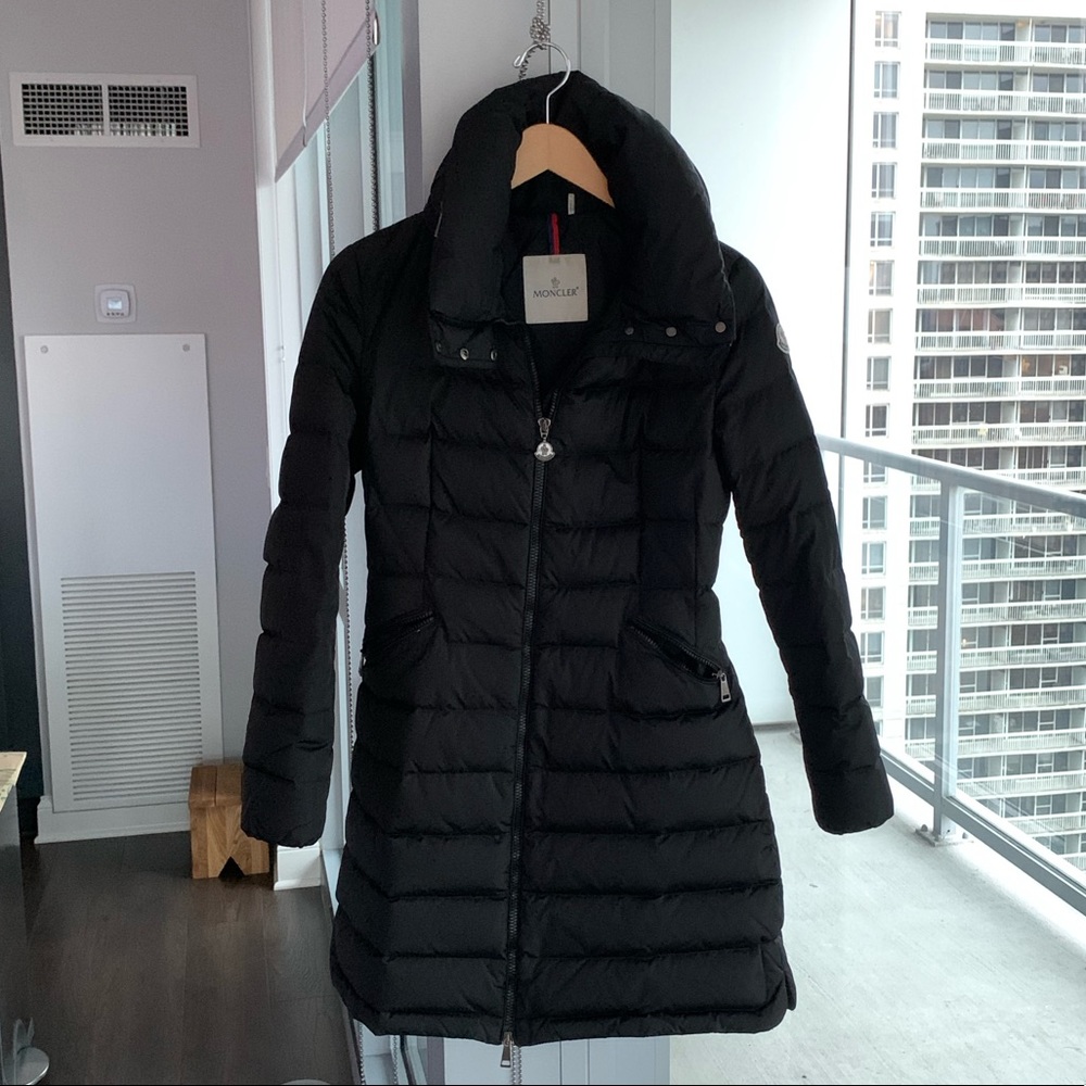 Moncler Flammette Puffer Coat